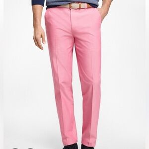 Brooks Brothers Milano pink cotton pants 34/30